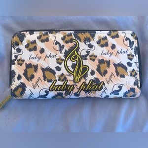 Baby Phat Zipper Wallet